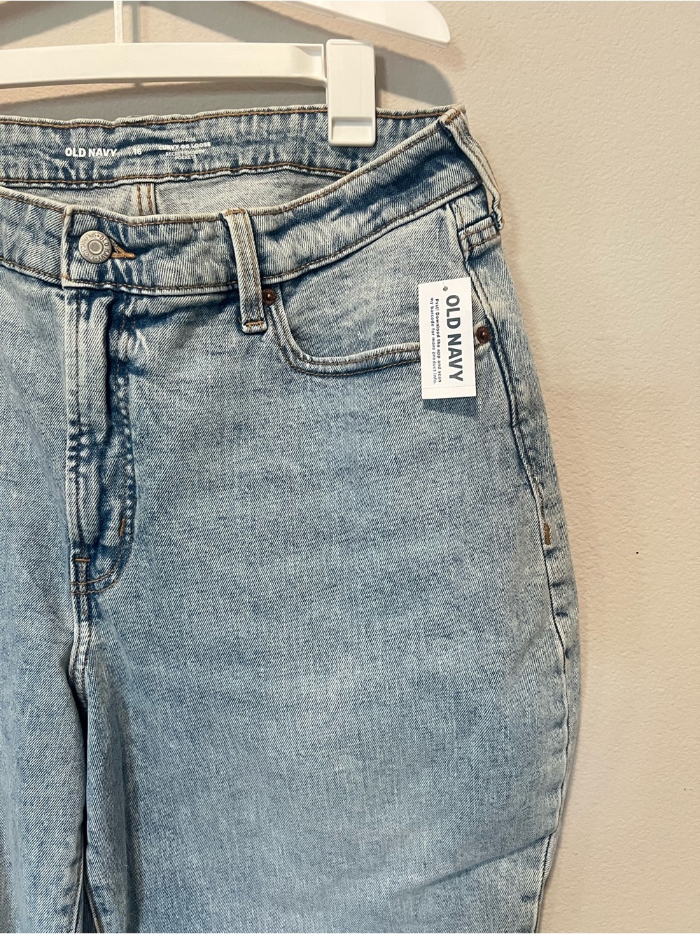 Old Navy Curvy OG Loose High-Rise Women’s Jeans - Picture 4 of 11